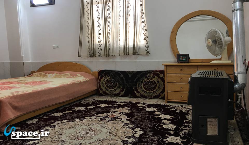 اتاق خواب خانه بومی عمارت دلگشا - شاهرود - روستای قلعه نو خرقان